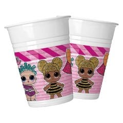 LoL Bebek Plastik Bardak - 8 Adet