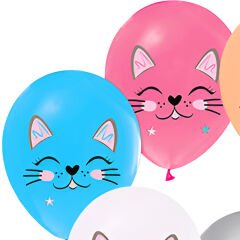 Miss Cat Balon, 30cm x 6 Adet