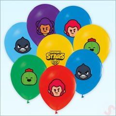 Brawl Stars Balon, 30cm x 6 Adet