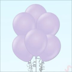 Lila Pastel Balon, 30cm x 10 Adet
