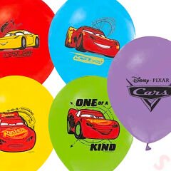 Cars Balon, 30 cm x 6 Adet