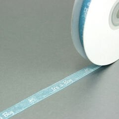 Organze Kurdele, Boy / Girl - 1,0 cm x 23 mt - Renk Seçenekli -