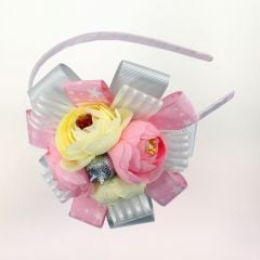 Lohusa Tacı, Çiçekli Gümüş & Pembe