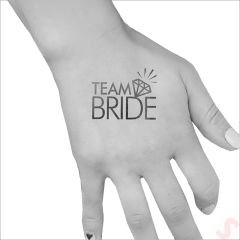 Bride Geçici Dövme, 10 Adet - Gümüş