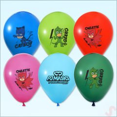 PijaMaskeliler Balon, 30cm x 6 Adet