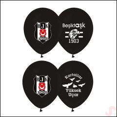 Beşiktaş Balon, 30cm x 6 Adet