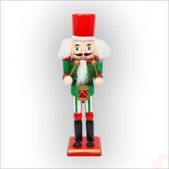 Kurşun Asker, Ahşap Fındıkkıran 18cm - Davulcu