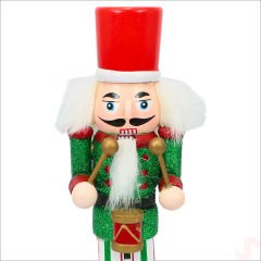 Kurşun Asker, Ahşap Fındıkkıran 18cm - Davulcu