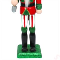 Kurşun Asker, Ahşap Fındıkkıran 18cm - Kılıçlı