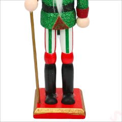 Kurşun Asker, Ahşap Fındıkkıran 18cm - Mızraklı