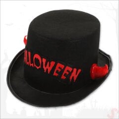 Hallloween Boynuzlu Şapka, 30cm
