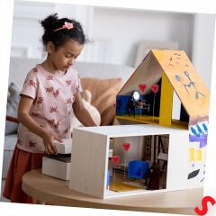 Minyatür Kalp Çubuk, 3 cm x 5 cm - 10 Adet