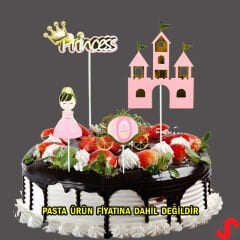 Prenses Pasta SüSü, 4'lü SET - Pembe