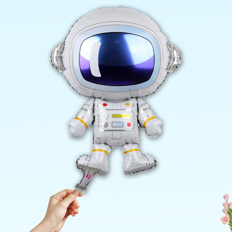 Astronot Folyo Balon - 85 cm x 65 cm