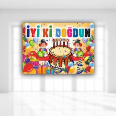 İyiki Doğdun Afiş - 70cm x 50cm