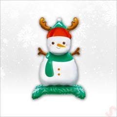 Boynuzlu Kardan Adam Folyo Balon 63cm x 34cm