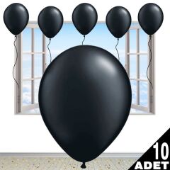 Siyah Balon, 10 Adet