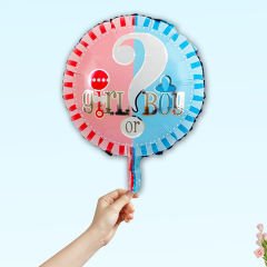 Girl or Boy Folyo Balon, 45 cm