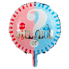 Girl or Boy Folyo Balon, 45 cm