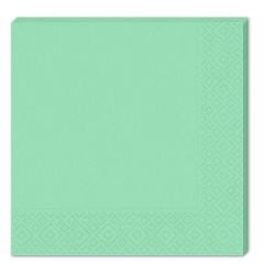 Makaron Peçete, 33 x 33 cm - 16 Adet - Yeşil
