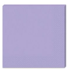 Makaron Peçete, 33 x 33 cm - 16 Adet - Lila