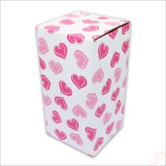 Yılbaşı Ağaçlı ve Led Işıklı, 17cm x 8cm Cam Fanus