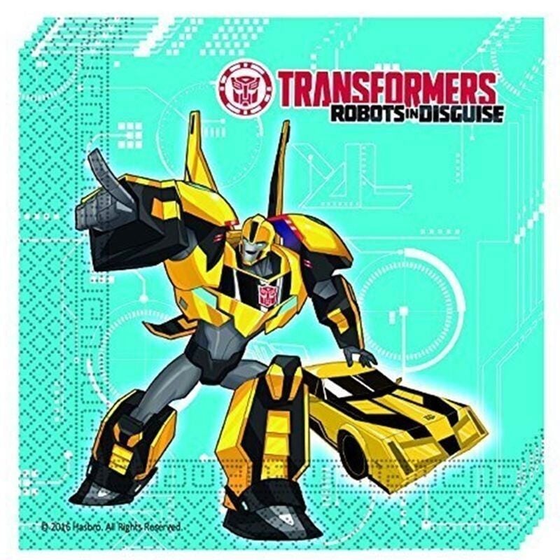 Transformers  - Peçete - 20 Adet