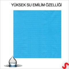 Mavi Peçete - 33cm x 33cm - 20 Adet