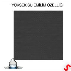 Siyah Peçete - 33cm x 33cm - 20 Adet