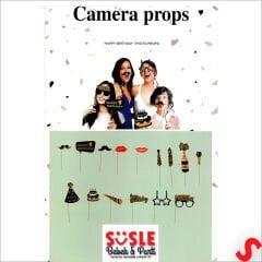 Happy Birthday Konuşma Balonu Seti, 15 Parça