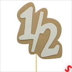 1/2 Simli Evalı Kraft Pasta SüSü, 38cm x 15cm