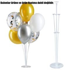 Balon Standı, 7 Çubuklu - 70 cm (Balonlar Hariç)