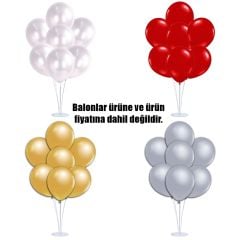Balon Standı, 7 Çubuklu - 70 cm (Balonlar Hariç)