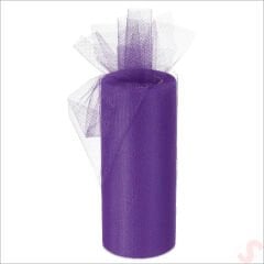 SüSLeme Tülü Grek Tül Rulo, 66 cm x 10 mt - Mor