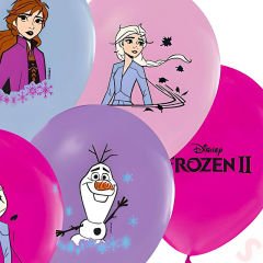 Frozen II Balon, 30cm x 6 Adet
