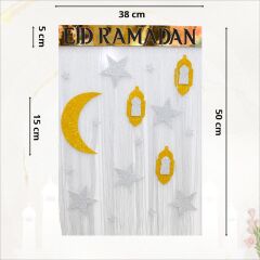 Eid Ramadan, Pleksili Püsküllü SüS - 50cm x 38cm