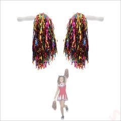 Gösteri Ponponu, 2 Adet x 30 gr - Rainbow