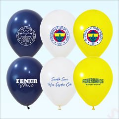 Fenerbahçe Lisanslı Balon, 30cm x 5 Adet
