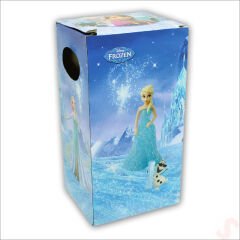 Frozen Renk Değiştiren Led Işıklı Lamba 16x9cm - Pembe,1 Adet