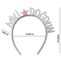 İyiki Doğdun Taç - Gümüş