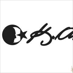 Kemal Atatürk İmza, Karton - 1 mt