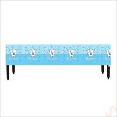 İlk Dişim Masa Örtüsü, 120cm x 180cm - Mavi