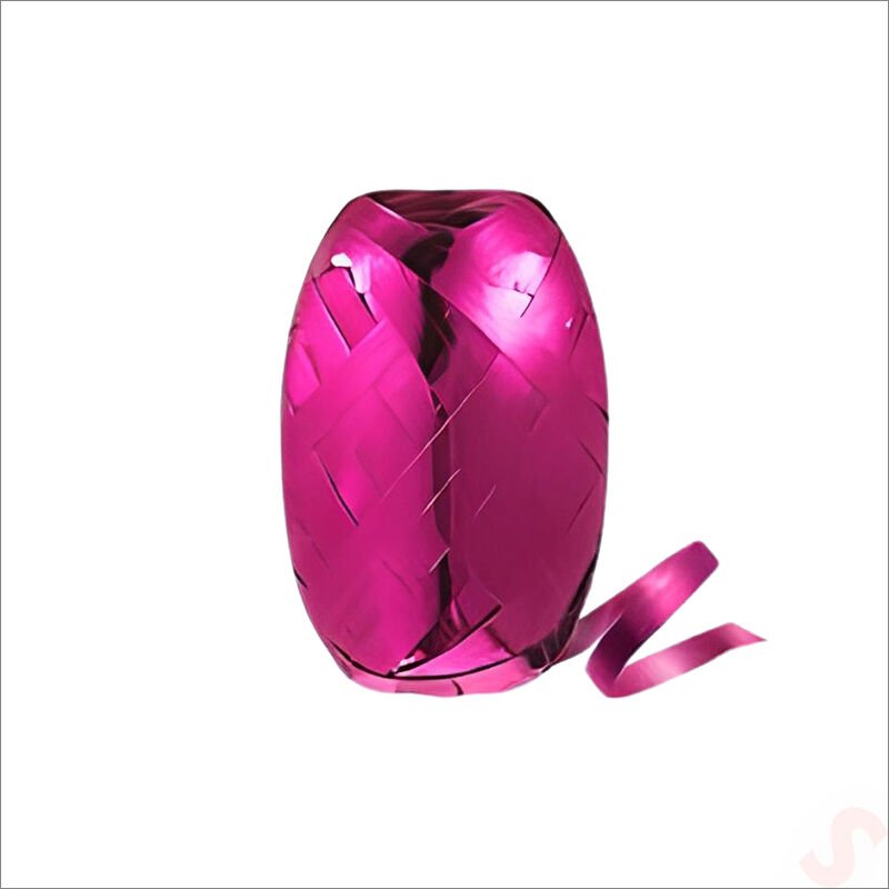 Rafya, 5 mm x 10 mt - Metalik Pembe