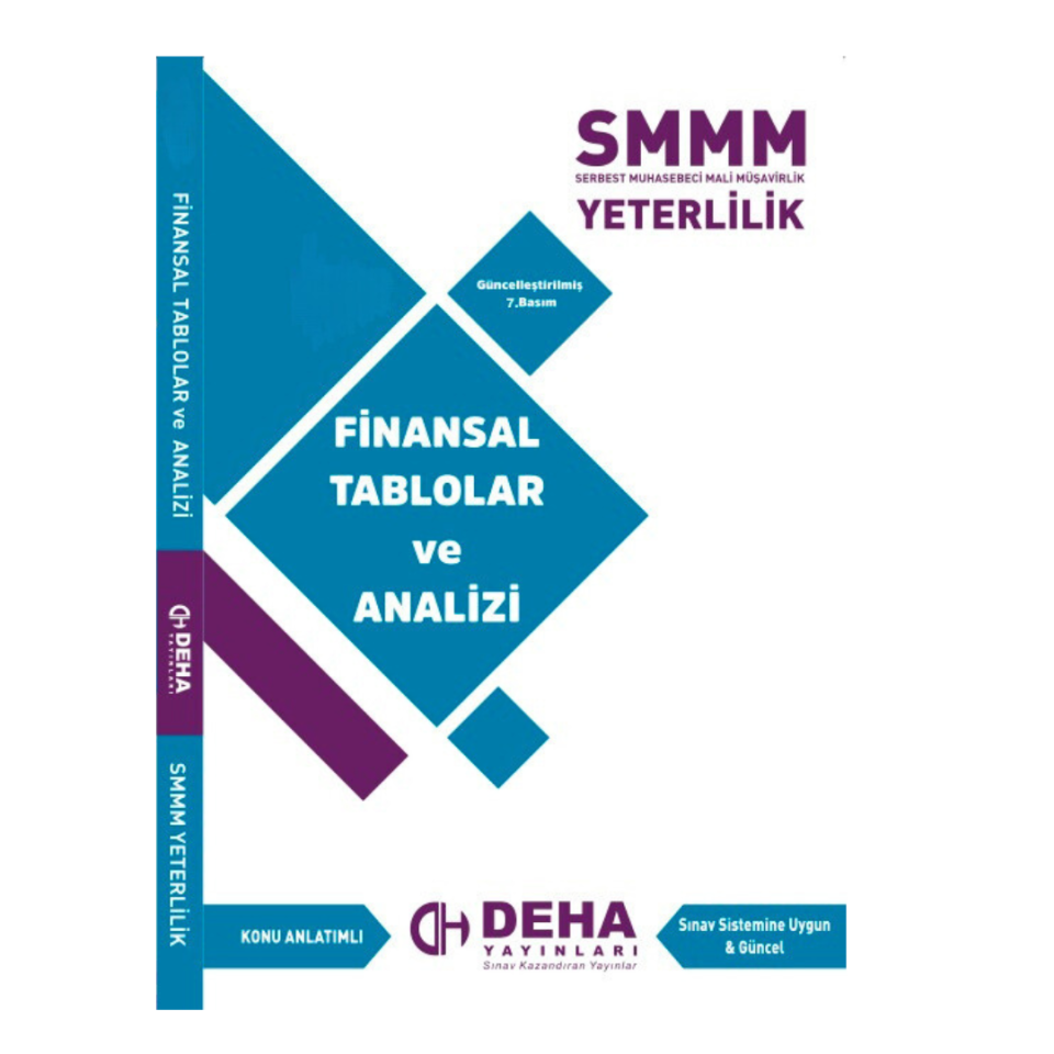 SMMM Yeterlilik Sınavına Hazırlık Finansal Tablolar ve Analizi Konu Anlatımlı Kitap