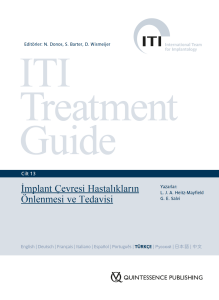 ITI Treatment Guide VOL 13 - İmplant Çevresi Hastalıkların Önlenmesi ve Tedavisi