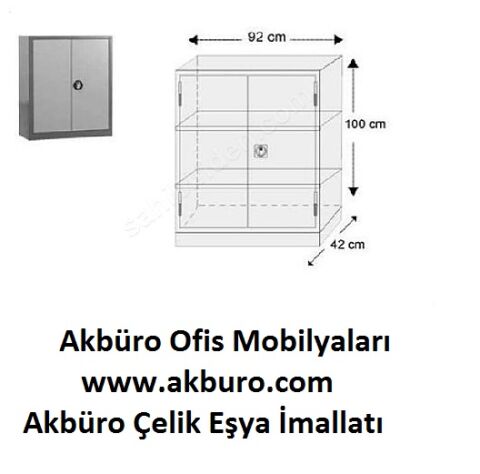 Çelik Dosya Dolabı 130'LUK