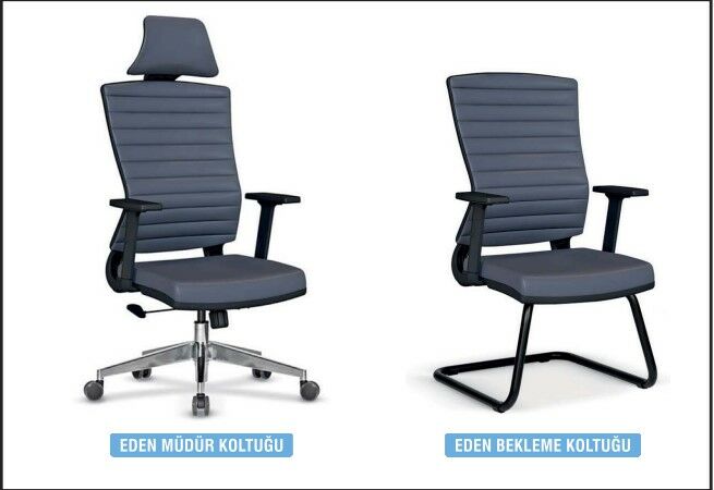 Eden 3 Lü Set Ofis Koltuk Takımı