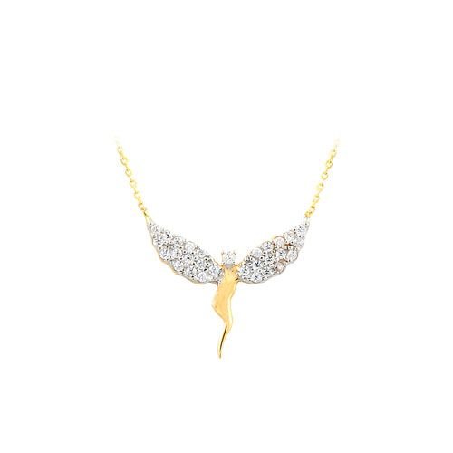 Beelo Gold 14K Altın Melek Kolye BGKL151