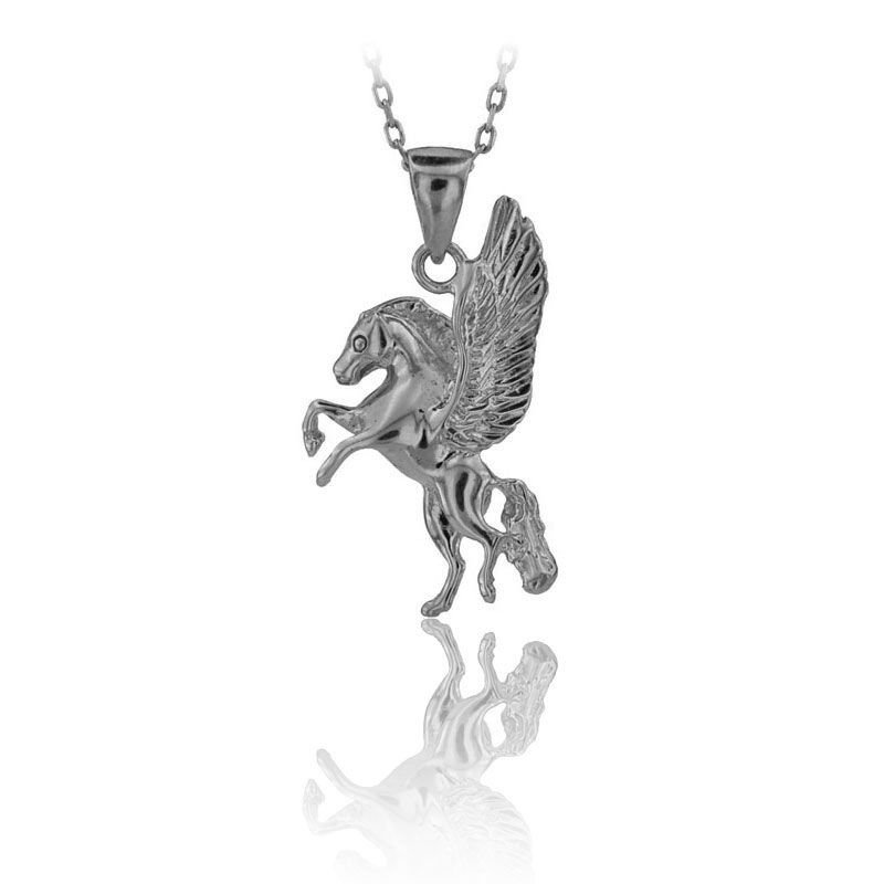 Beelo Gold 14K Altın At Pegasus Kolye