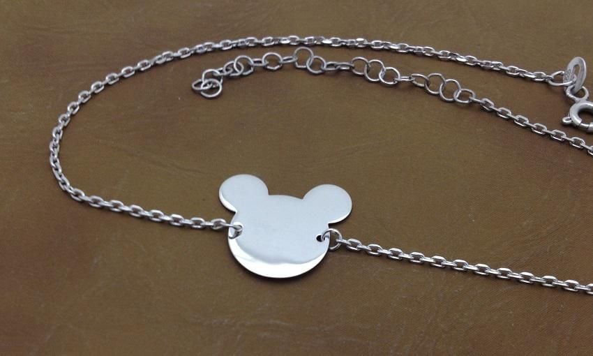 Gümüş Mickey Mouse hal hal